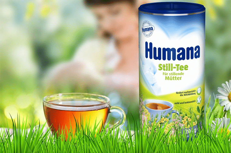 Sản phẩm cốm lợi sữa Humana Still - Tee tăng tiết sữa mẹ
