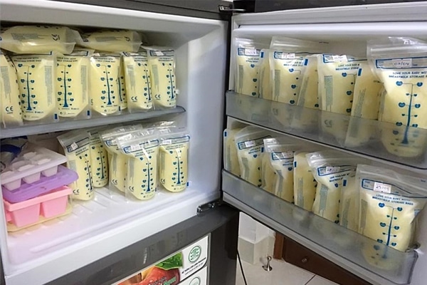 Túi trữ sữa là một trong những cách dự trữ sữa mẹ được nhiều phụ huynh lựa chọn hiện nay